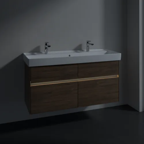 VILLEROY BOCH Toaletní skříňka Collaro, s osvětlením, 4 výsuvy, 1154 x 546 x 444 mm, dub Arizona #C012B0VH, obrázek 5