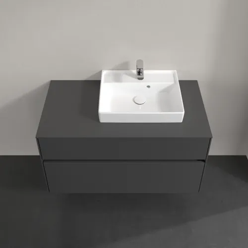 VILLEROY BOCH Collaro toaletní skříňka, 2 výsuvy, 1000 x 548 x 500 mm, grafit / grafit #C01500VR, obrázek 4