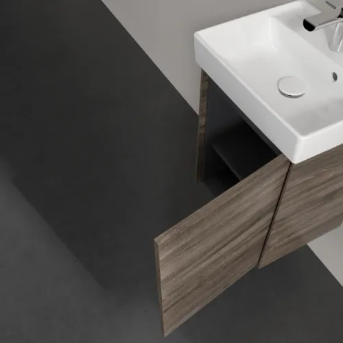 VILLEROY BOCH Toaletní skříňka Collaro, 1 dvířka, 410 x 546 x 344 mm, dub kamenný #C00501RK, obrázek 6