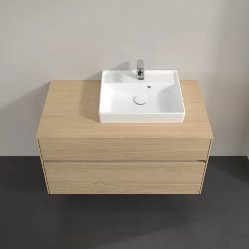 VILLEROY BOCH Toaletní skříňka Collaro, 2 výsuvy, 1000 x 548 x 500 mm, severský dub / severský dub #C01500VJ, obrázek 4