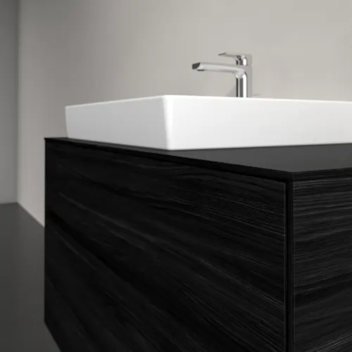 VILLEROY BOCH Toaletní skříňka Collaro, 2 výsuvy, 1000 x 548 x 500 mm, černý dub / černý dub #C01700AB, obrázek 5
