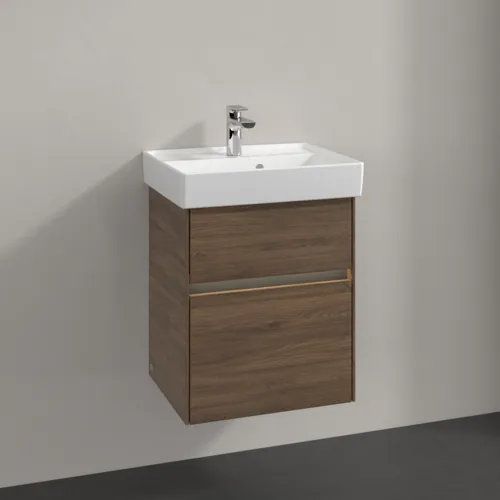 VILLEROY BOCH Toaletní skříňka Collaro, s osvětlením, 2 výsuvy, 460 x 546 x 374 mm, dub Arizona #C006B0VH, obrázek 2
