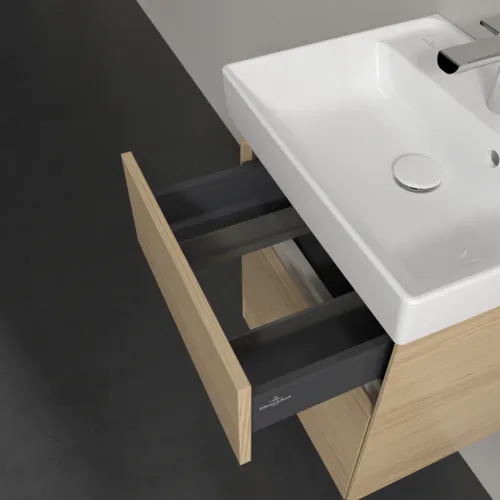 VILLEROY BOCH Umyvadlová skříňka Collaro, s osvětlením, 2 výsuvy, 460 x 546 x 374 mm, severský dub #C006B0VJ, obrázek 8