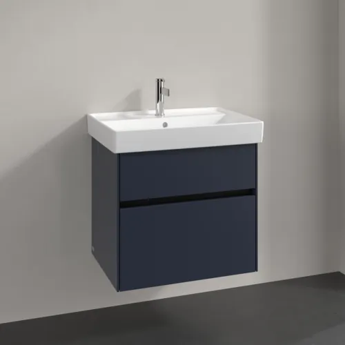 VILLEROY BOCH Toaletní skříňka Collaro, 2 výsuvy, 604 x 546 x 444 mm, Marine Blue #C00900VQ, obrázek 2