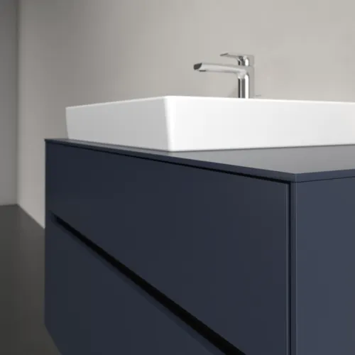 VILLEROY BOCH Toaletní skříňka Collaro, 2 výsuvy, 1000 x 548 x 500 mm, Marine Blue / Marine Blue #C01700VQ, obrázek 5