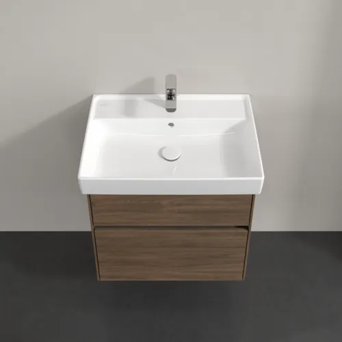 VILLEROY BOCH Toaletní skříňka Collaro, 2 výsuvy, 604 x 546 x 444 mm, dub Arizona #C00900VH, obrázek 4
