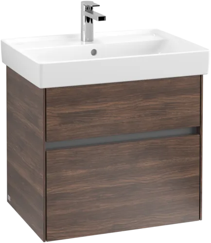 VILLEROY BOCH Toaletní skříňka Collaro, 2 výsuvy, 604 x 546 x 444 mm, dub Arizona #C00900VH