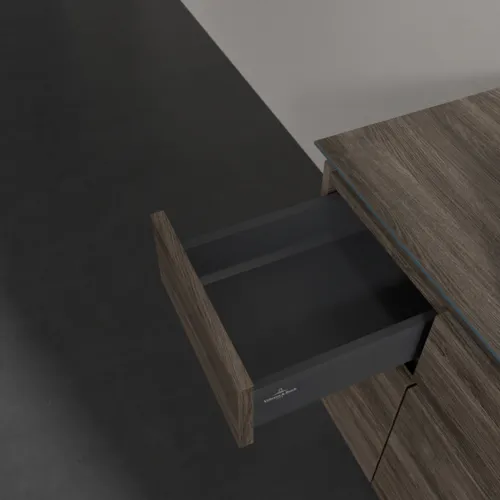 VILLEROY BOCH Legato toaletní skříňka, 5 výsuvů, 1200 x 550 x 500 mm, Kamenný dub / Kamenný dub #B75800RK, obrázek 7