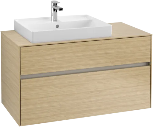 VILLEROY BOCH Toaletní skříňka Collaro, 2 výsuvy, 1000 x 548 x 500 mm, severský dub / severský dub #C01700VJ