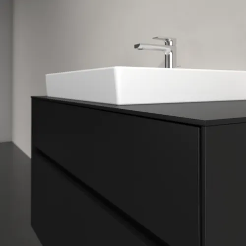 VILLEROY BOCH Collaro toaletní skříňka, 2 výsuvy, 1000 x 548 x 500 mm, Volcano Black / Volcano Black #C01700VL, obrázek 5