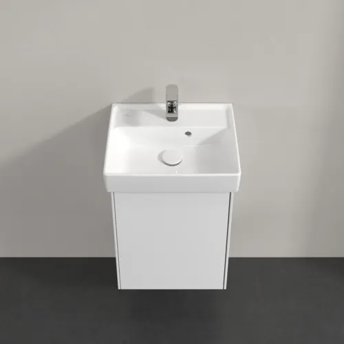 VILLEROY BOCH Toaletní skříňka Collaro, 1 dvířka, 410 x 546 x 344 mm, lesklá bílá #C00501DH, obrázek 4