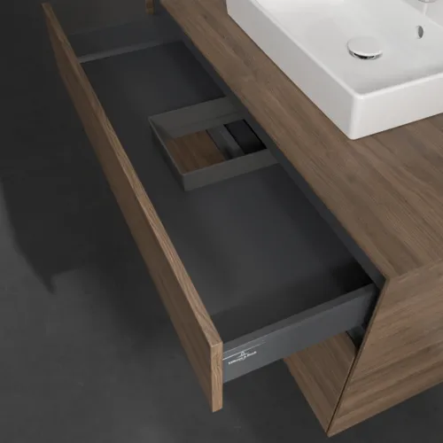 VILLEROY BOCH Toaletní skříňka Collaro, 2 výsuvy, 1000 x 548 x 500 mm, Arizona Oak / Arizona Oak #C01600VH, obrázek 7