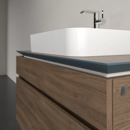 VILLEROY BOCH Legato toaletní skříňka, s osvětlením, 2 výsuvy, 1000 x 550 x 500 mm, Arizona Oak / Arizona Oak #B756L0VH, obrázek 4