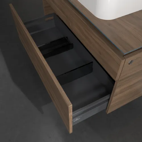 VILLEROY BOCH Legato toaletní skříňka, s osvětlením, 2 výsuvy, 1000 x 550 x 500 mm, Arizona Oak / Arizona Oak #B756L0VH, obrázek 5
