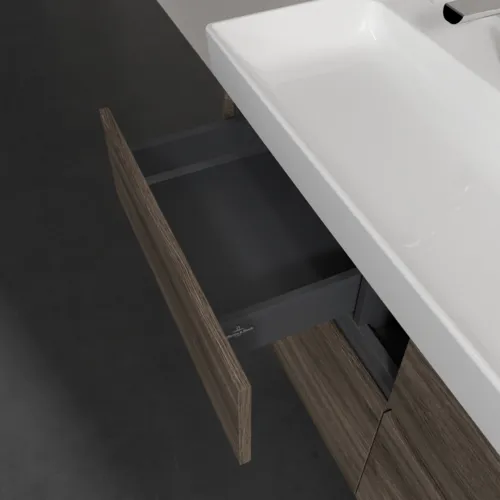 VILLEROY BOCH Toaletní skříňka Collaro, s osvětlením, 4 výsuvy, 1154 x 546 x 444 mm, dub kamenný #C012B0RK, obrázek 8