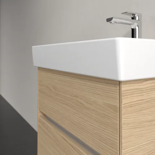 VILLEROY BOCH Toaletní skříňka Collaro, s osvětlením, 2 výsuvy, 510 x 546 x 414 mm, severský dub #C007B0VJ, obrázek 6