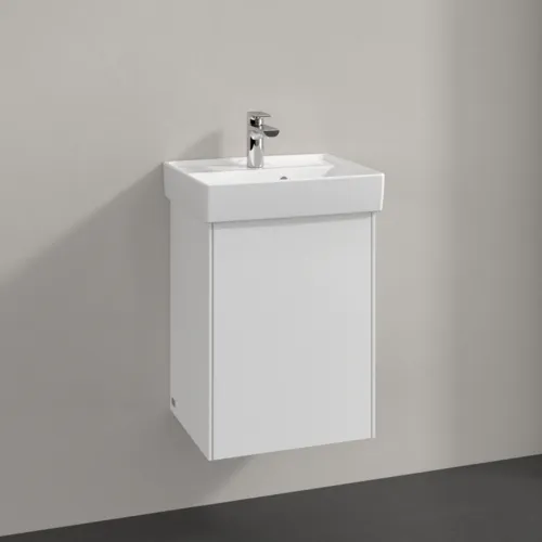 VILLEROY BOCH Toaletní skříňka Collaro, 1 dvířka, 410 x 546 x 344 mm, lesklá bílá #C00500DH, obrázek 2