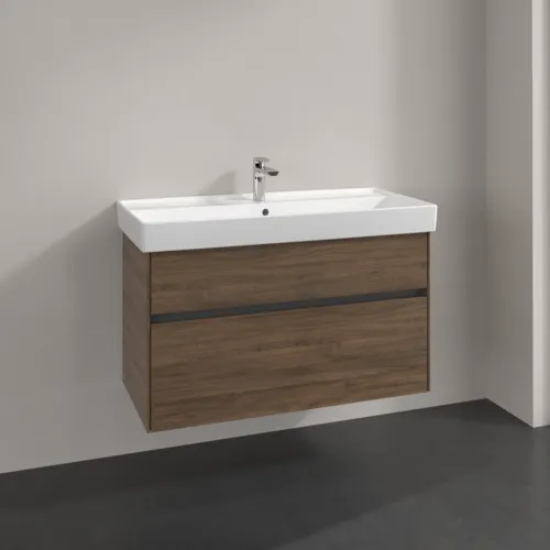 VILLEROY BOCH Toaletní skříňka Collaro, 2 výsuvy, 954 x 546 x 444 mm, dub Arizona #C01100VH, obrázek 2