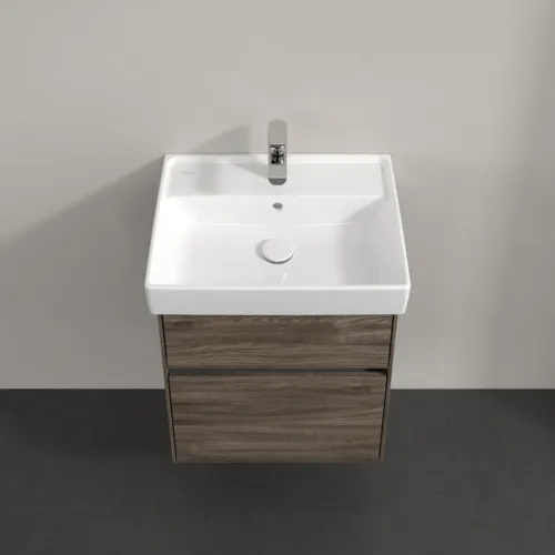 VILLEROY BOCH Umyvadlová skříňka Collaro, s osvětlením, 2 výsuvy, 510 x 546 x 414 mm, dub kamenný #C007B0RK, obrázek 4