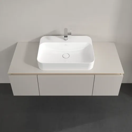 VILLEROY BOCH Legato toaletní skříňka, 3 výsuvy, 1200 x 380 x 500 mm, Soft Grey / Soft Grey #B75700VK, obrázek 4