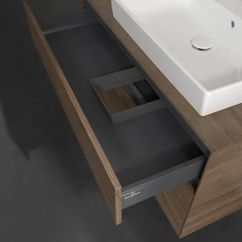 VILLEROY BOCH Toaletní skříňka Collaro, 2 výsuvy, 1000 x 548 x 500 mm, Arizona Oak / Arizona Oak #C01800VH, obrázek 7