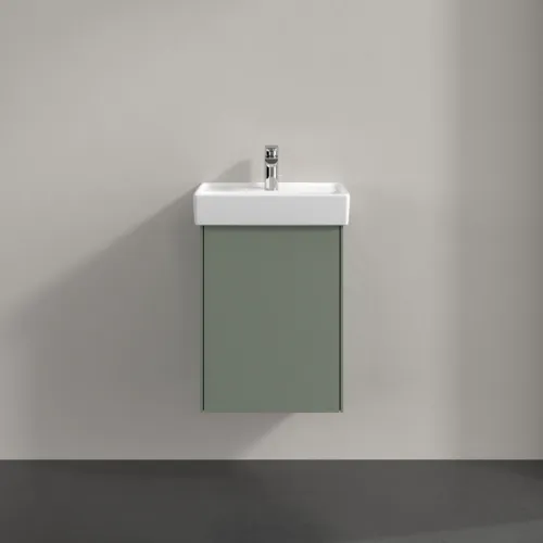 VILLEROY BOCH Toaletní skříňka Collaro, 1 dvířka, 410 x 546 x 344 mm, jemně zelená #C00500AF, obrázek 3