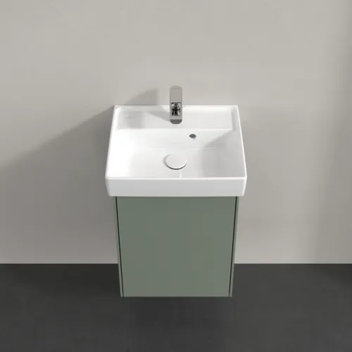 VILLEROY BOCH Toaletní skříňka Collaro, 1 dvířka, 410 x 546 x 344 mm, jemně zelená #C00500AF, obrázek 4