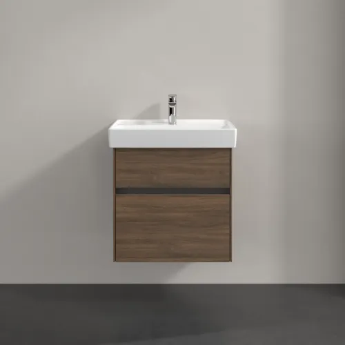 VILLEROY BOCH Toaletní skříňka Collaro, s osvětlením, 2 výsuvy, 554 x 546 x 444 mm, dub Arizona #C008B0VH, obrázek 3