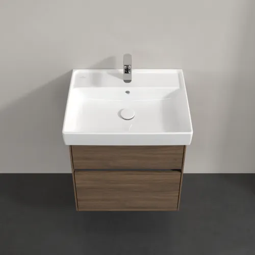 VILLEROY BOCH Toaletní skříňka Collaro, s osvětlením, 2 výsuvy, 554 x 546 x 444 mm, dub Arizona #C008B0VH, obrázek 4