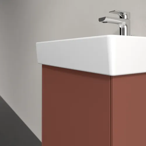 VILLEROY BOCH Toaletní skříňka Collaro, 1 dvířka, 410 x 546 x 344 mm, vínově červená #C00501AH, obrázek 5