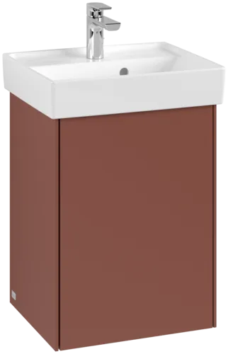VILLEROY BOCH Toaletní skříňka Collaro, 1 dvířka, 410 x 546 x 344 mm, vínově červená #C00501AH