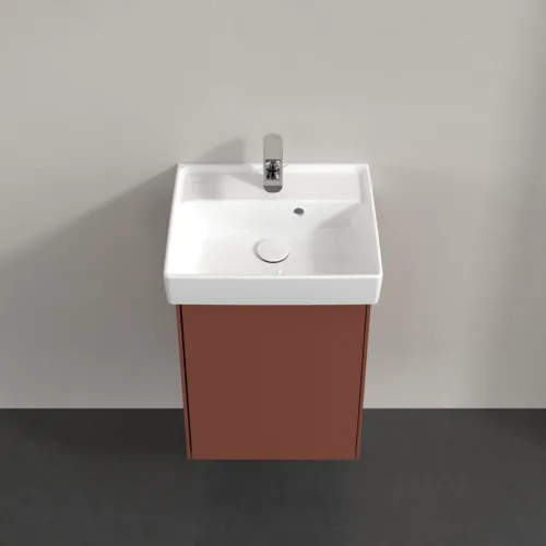 VILLEROY BOCH Toaletní skříňka Collaro, 1 dvířka, 410 x 546 x 344 mm, vínově červená #C00501AH, obrázek 4