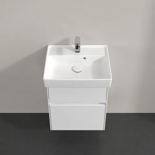 VILLEROY BOCH Toaletní skříňka Collaro, 2 výsuvy, 460 x 546 x 374 mm, lesklá bílá #C00600DH, obrázek 4
