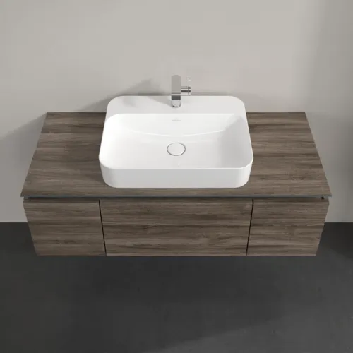 VILLEROY BOCH Legato toaletní skříňka, 3 výsuvy, 1200 x 380 x 500 mm, Kamenný dub / Kamenný dub #B75700RK, obrázek 4