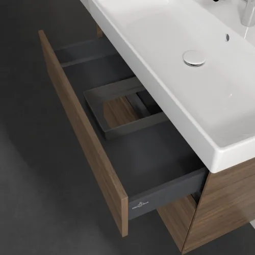 VILLEROY BOCH Toaletní skříňka Collaro, 2 výsuvy, 754 x 546 x 444 mm, dub Arizona #C01000VH, obrázek 7