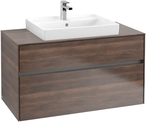 VILLEROY BOCH Toaletní skříňka Collaro, 2 výsuvy, 1000 x 548 x 500 mm, Arizona Oak / Arizona Oak #C01900VH