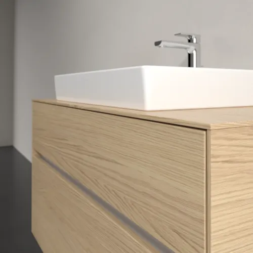 VILLEROY BOCH Toaletní skříňka Collaro, 2 výsuvy, 1000 x 548 x 500 mm, severský dub / severský dub #C01900VJ, obrázek 5