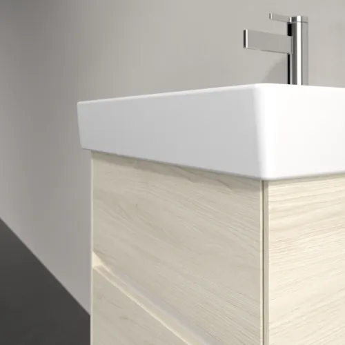 VILLEROY BOCH Toaletní skříňka Collaro, 2 výsuvy, 460 x 546 x 374 mm, dub bílý #C00600AA, obrázek 5