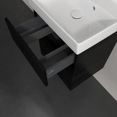 VILLEROY BOCH Toaletní skříňka Collaro, 2 výsuvy, 460 x 546 x 374 mm, černý dub #C00600AB, obrázek 7