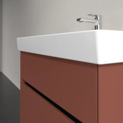 VILLEROY BOCH Toaletní skříňka Collaro, s osvětlením, 2 výsuvy, 754 x 546 x 444 mm, vínově červená #C010B0AH, obrázek 6