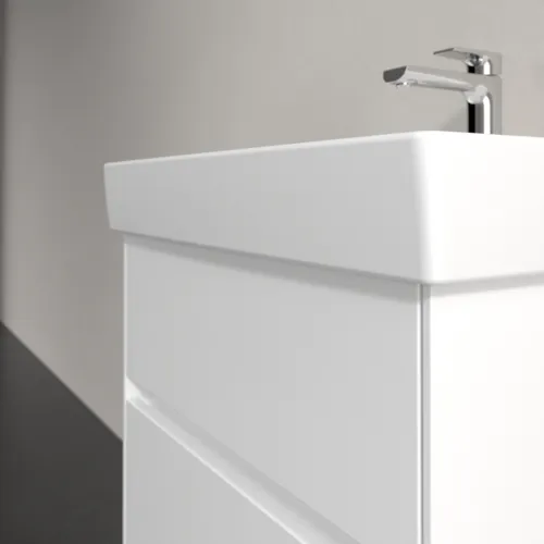 VILLEROY BOCH Toaletní skříňka Collaro, 2 výsuvy, 554 x 546 x 444 mm, lesklá bílá #C00800DH, obrázek 5