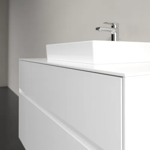 VILLEROY BOCH Umyvadlová skříňka Collaro, 2 zásuvky, 1000 x 548 x 500 mm, lesklá bílá / lesklá bílá #C01600DH, obrázek 5