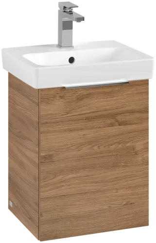 VILLEROY BOCH Toaletní skříňka Architectura, 1 dvířka, 400 x 520 x 363 mm, dub Kansas #B88201RH