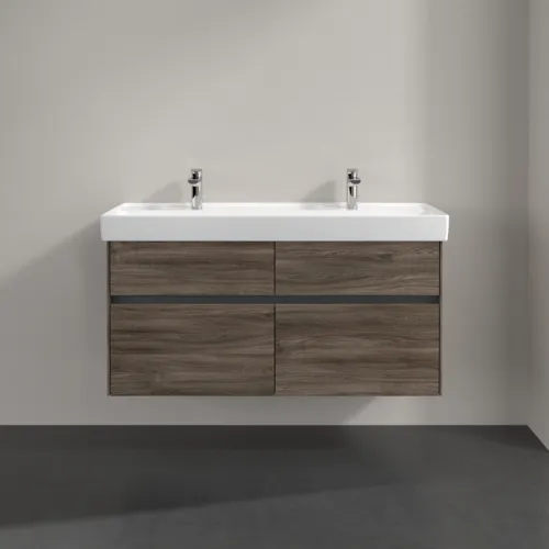 VILLEROY BOCH Toaletní skříňka Collaro, 4 výsuvy, 1154 x 546 x 444 mm, dub kamenný #C01200RK, obrázek 3