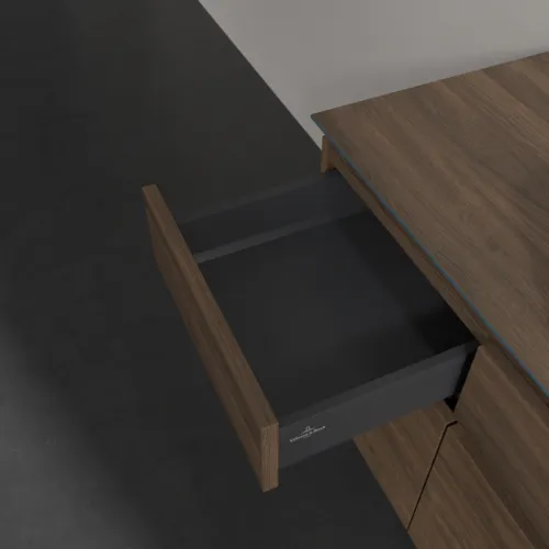 VILLEROY BOCH Legato toaletní skříňka, s osvětlením, 5 výsuvů, 1400 x 550 x 500 mm, Arizona Oak / Arizona Oak #B760L0VH, obrázek 6