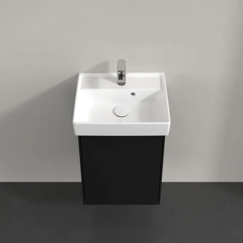 VILLEROY BOCH Toaletní skříňka Collaro, 1 dvířka, 410 x 546 x 344 mm, Volcano Black #C00500VL, obrázek 4