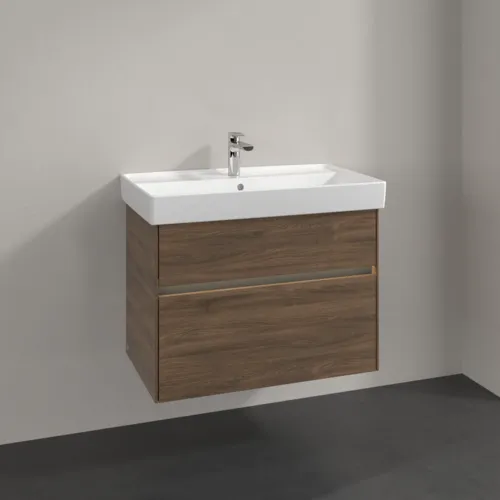 VILLEROY BOCH Toaletní skříňka Collaro, s osvětlením, 2 výsuvy, 754 x 546 x 444 mm, dub Arizona #C010B0VH, obrázek 2