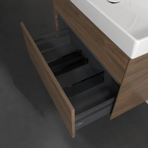 VILLEROY BOCH Toaletní skříňka Collaro, s osvětlením, 2 výsuvy, 754 x 546 x 444 mm, dub Arizona #C010B0VH, obrázek 7