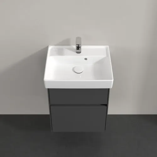 VILLEROY BOCH Toaletní skříňka Collaro, s osvětlením, 2 výsuvy, 460 x 546 x 374 mm, lesklá šedá #C006B0FP, obrázek 4