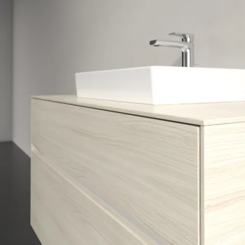 VILLEROY BOCH Toaletní skříňka Collaro, 2 výsuvy, 1000 x 548 x 500 mm, bílý dub / bílý dub #C01600AA, obrázek 5